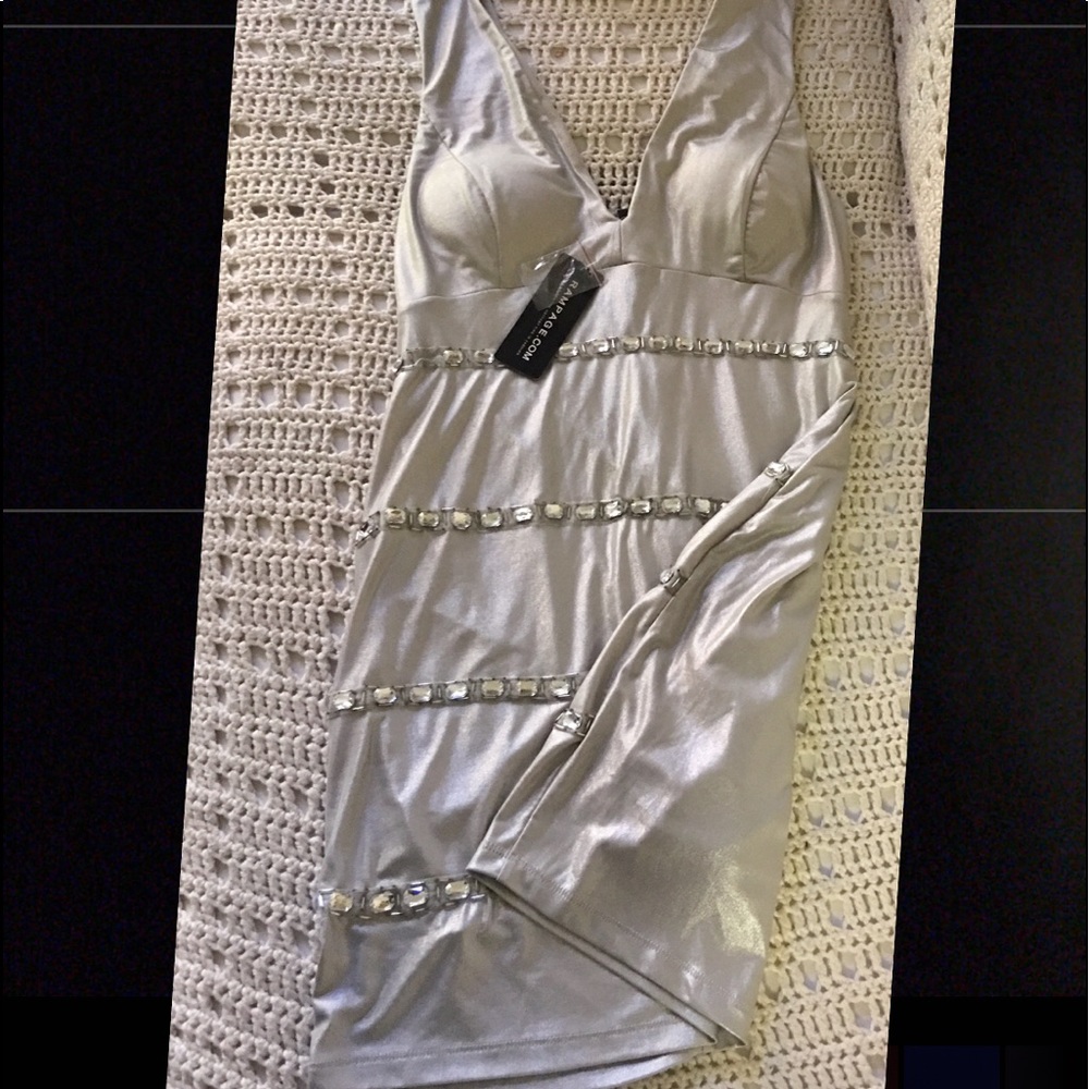 Rampage Dress Silver beauty